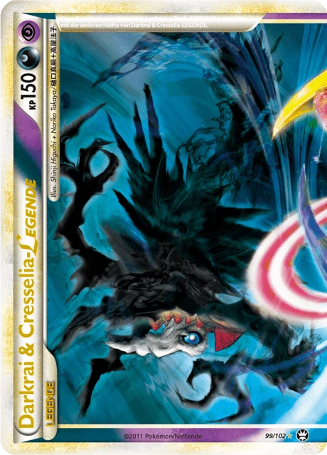 Darkrai & Cresselia-LEGENDE – Holo