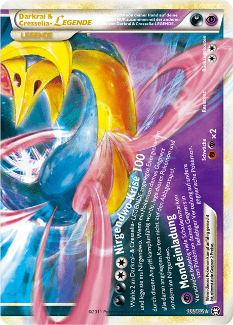 Darkrai & Cresselia-LEGENDE – Holo