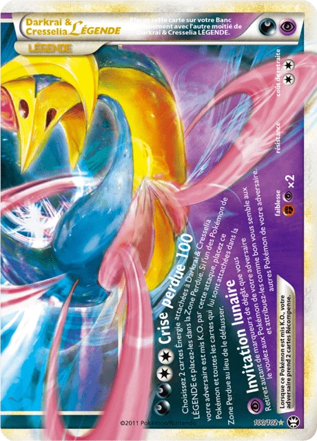 Darkrai & Cresselia LÉGENDE