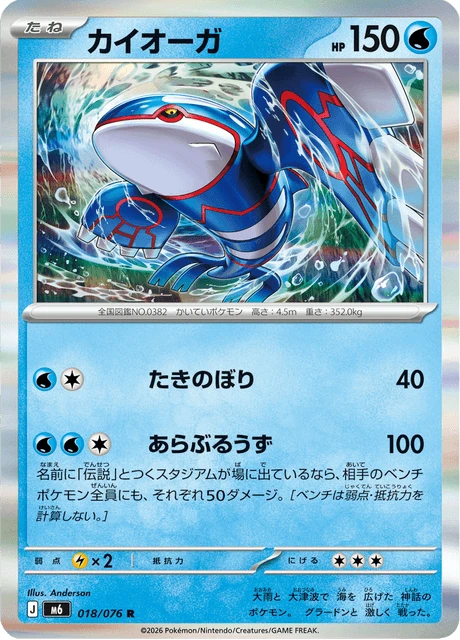 Kyogre – Holo