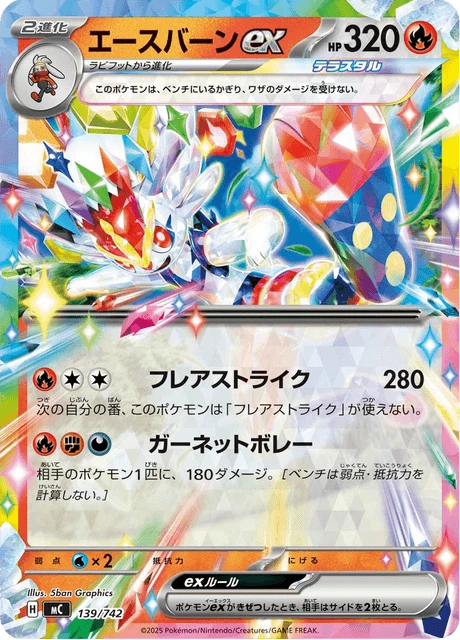 Cinderace ex – Normal