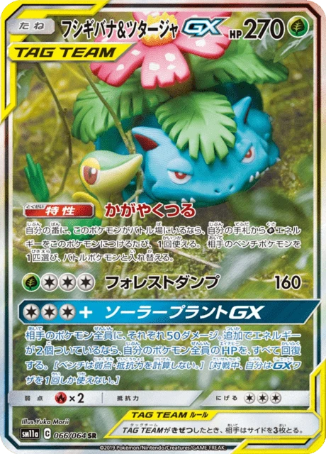 Venusaur & Snivy-GX