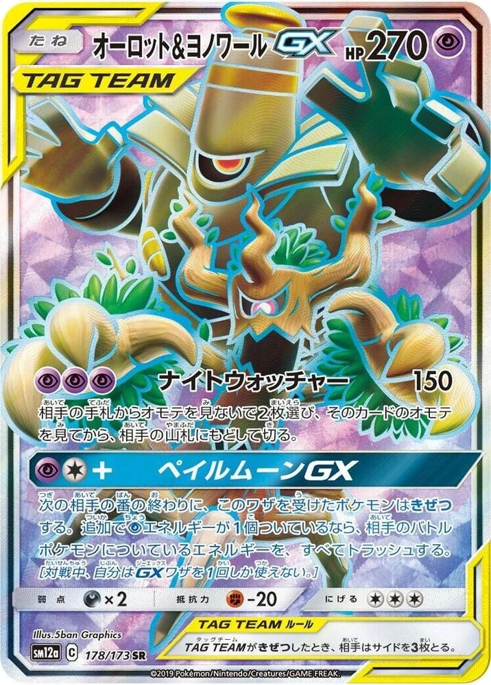 Trevenant & Dusknoir GX – Holo