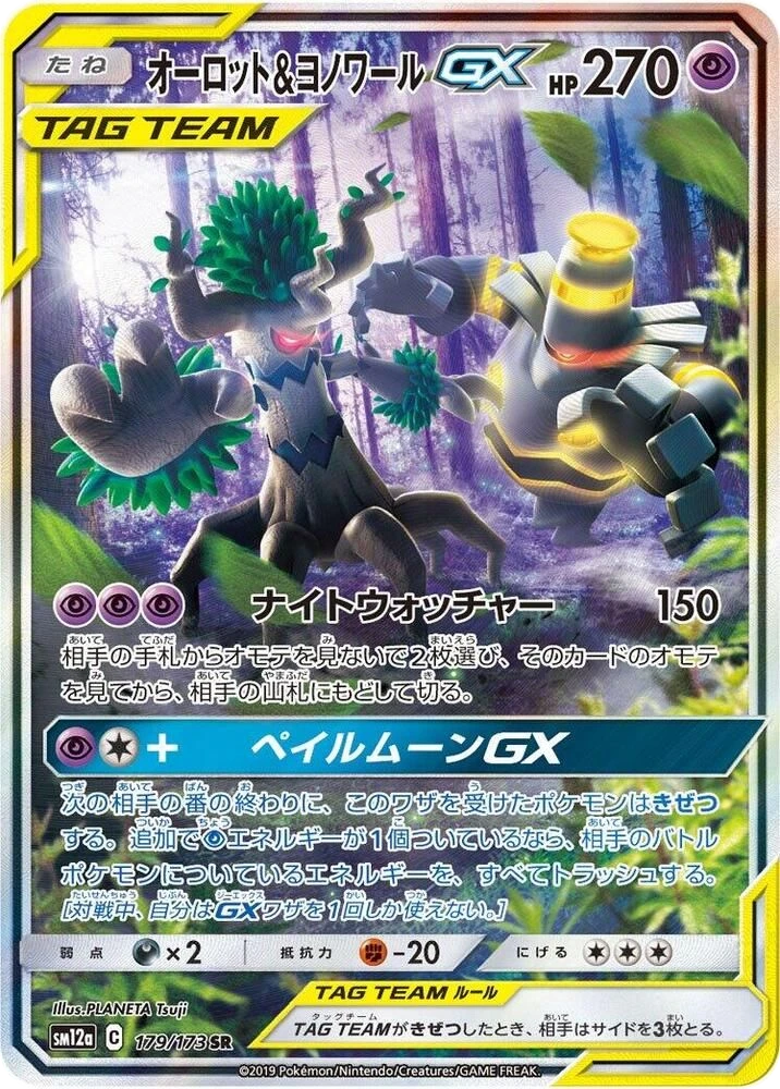 Trevenant & Dusknoir GX – Holo