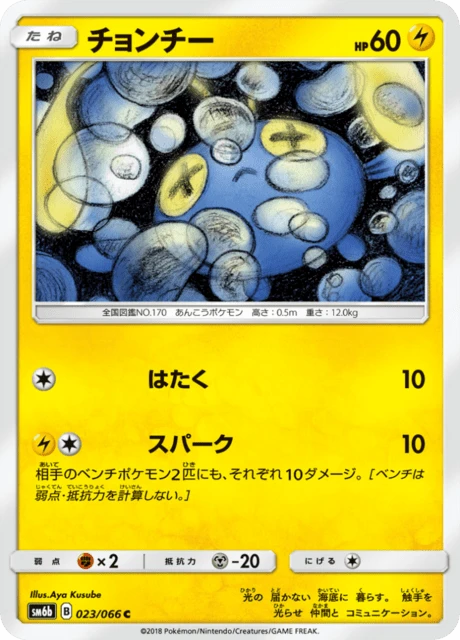 Chinchou – Normal