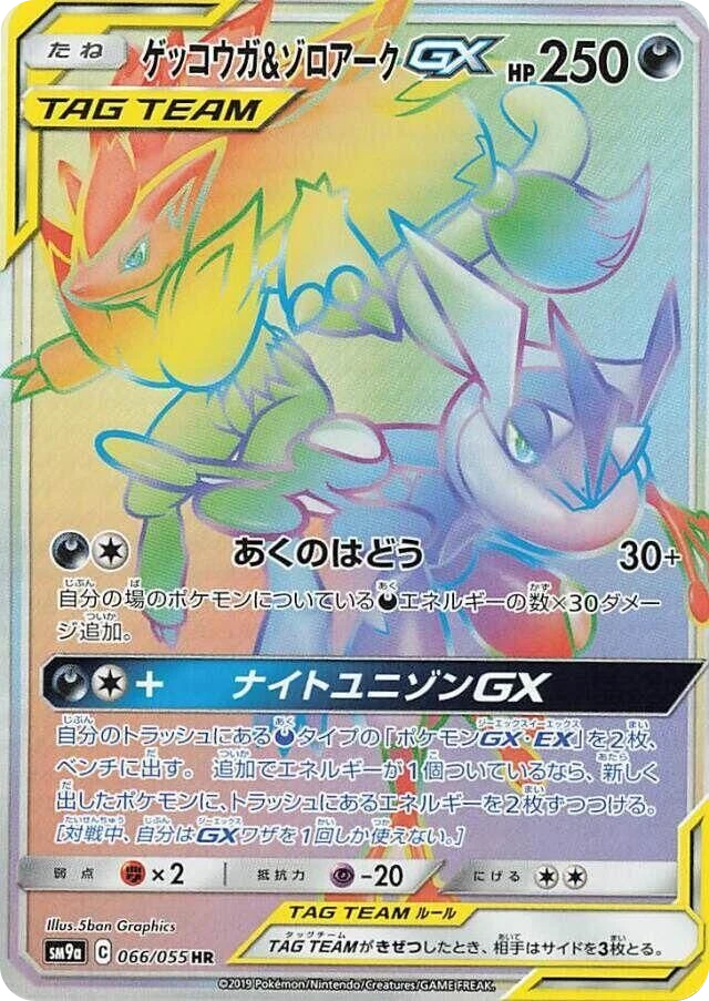 Greninja & Zoroark GX