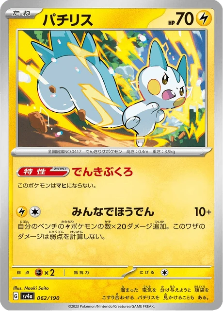 Pachirisu – Holo · Mirror Holo