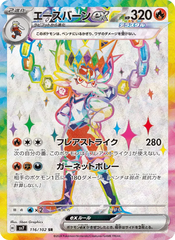 Cinderace ex – Holo