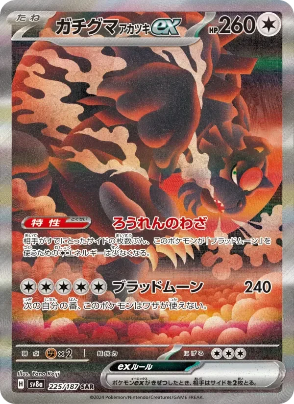 Bloodmoon Ursaluna ex – Holo