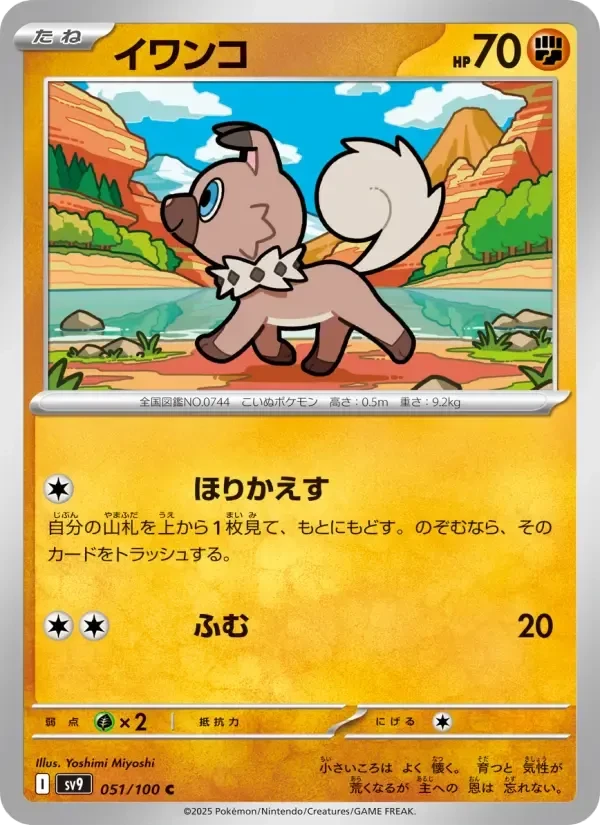 Rockruff – Normal