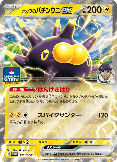 Hop's Pincurchin ex – Normal