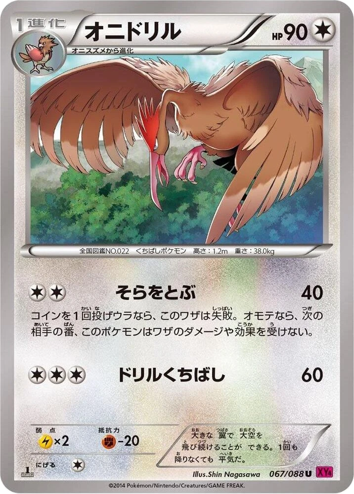 Fearow – Normal · 1st Edition