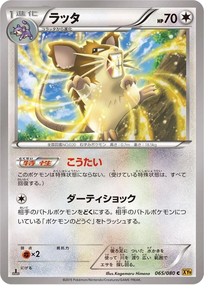 Raticate – Normal · 1st Edition