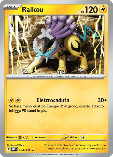 Raikou – Reverse Holo