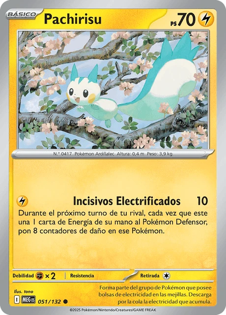 Pachirisu – Reverse Holo