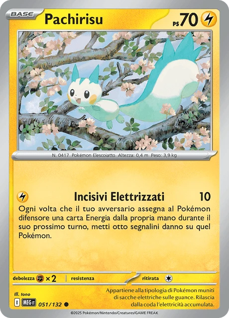 Pachirisu – Reverse Holo