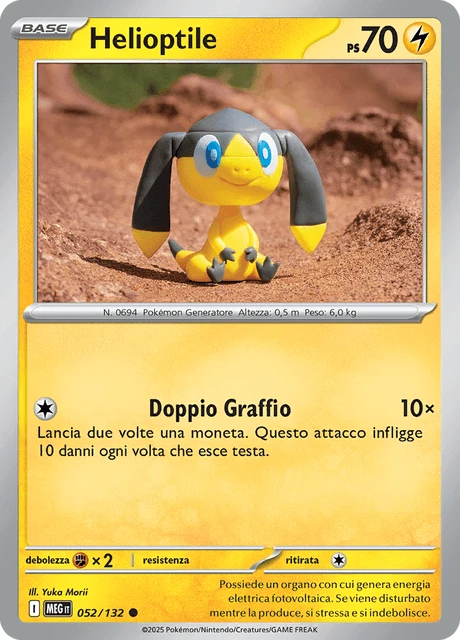 Helioptile – Reverse Holo