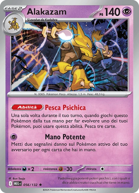 Alakazam – Reverse Holo