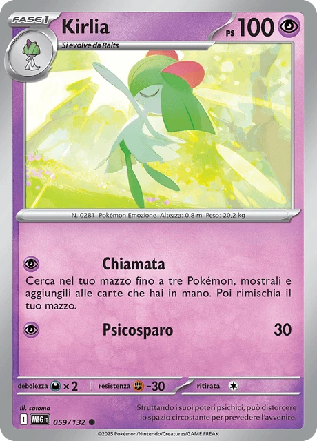 Kirlia – Reverse Holo