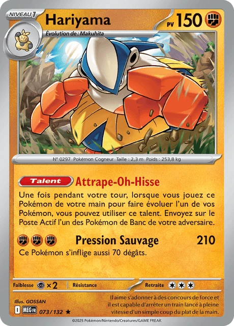 Hariyama – Reverse Holo