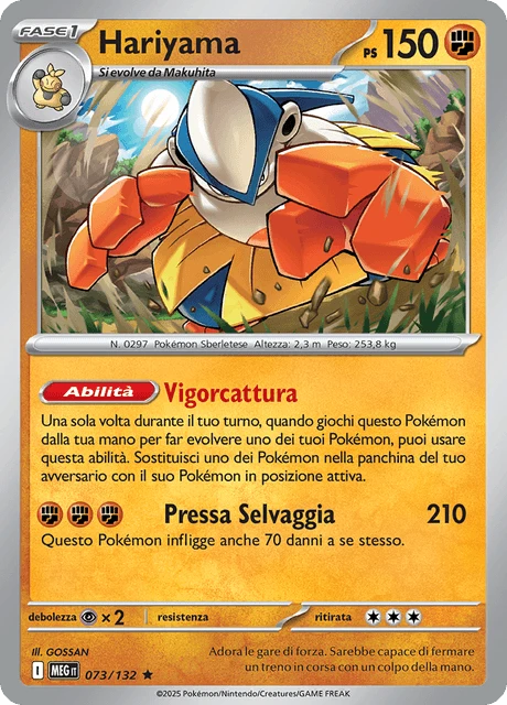 Hariyama – Reverse Holo