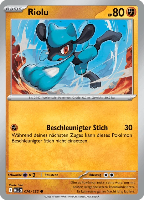 Riolu – Reverse Holo