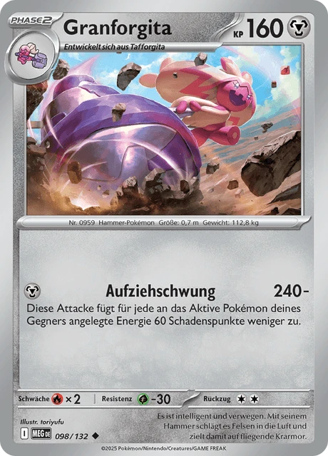 Granforgita – Reverse Holo