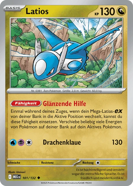 Latios – Reverse Holo
