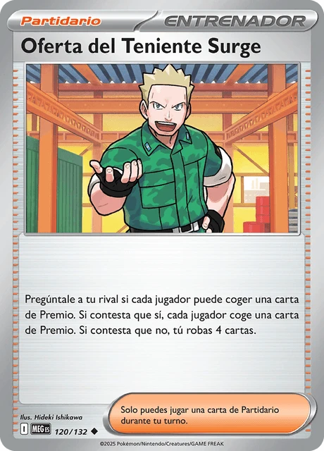 Oferta del Teniente Surge – Reverse Holo