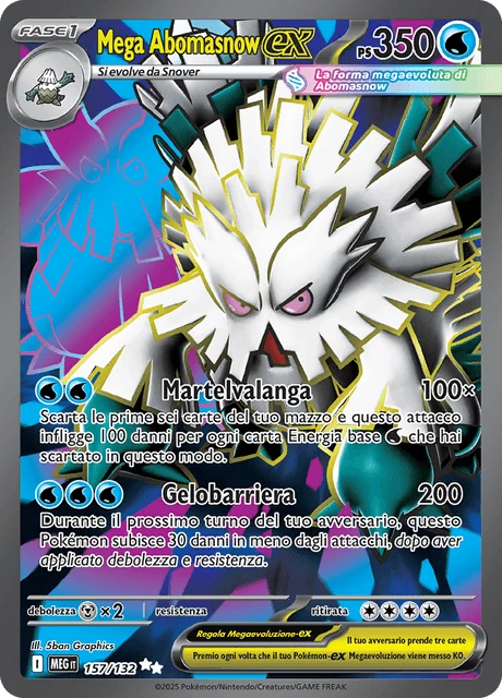 Mega Abomasnow-ex – Holo