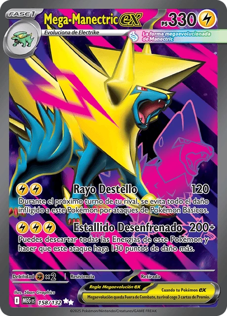Mega-Manectric ex – Holo