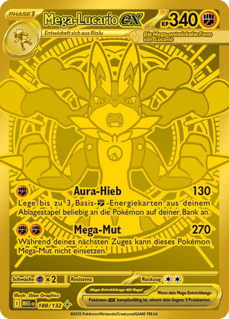 Mega-Lucario-ex – Holo