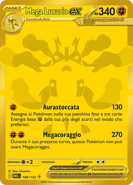 Mega Lucario-ex – Holo