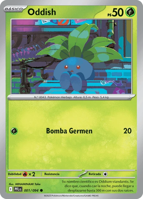 Oddish – Reverse Holo