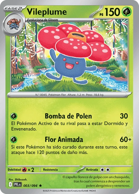 Vileplume – Reverse Holo