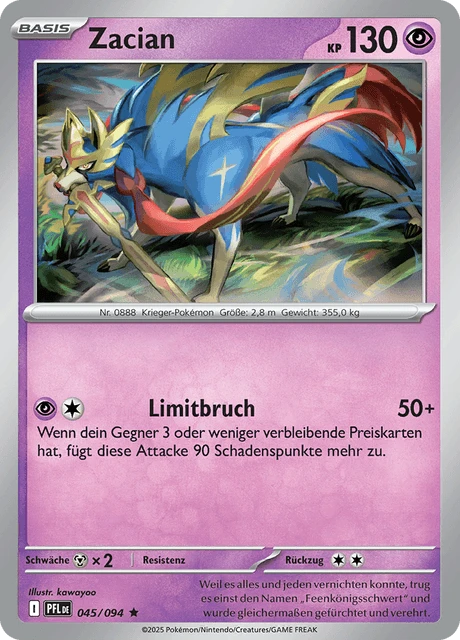 Zacian – Reverse Holo