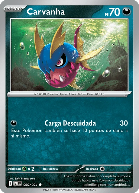 Carvanha – Reverse Holo