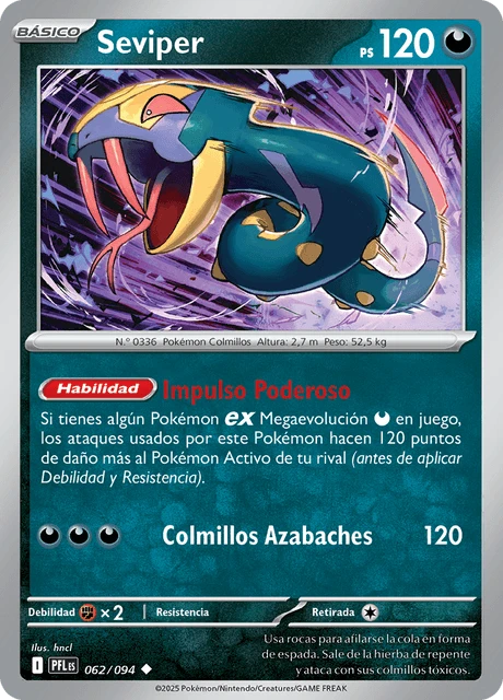 Seviper – Reverse Holo