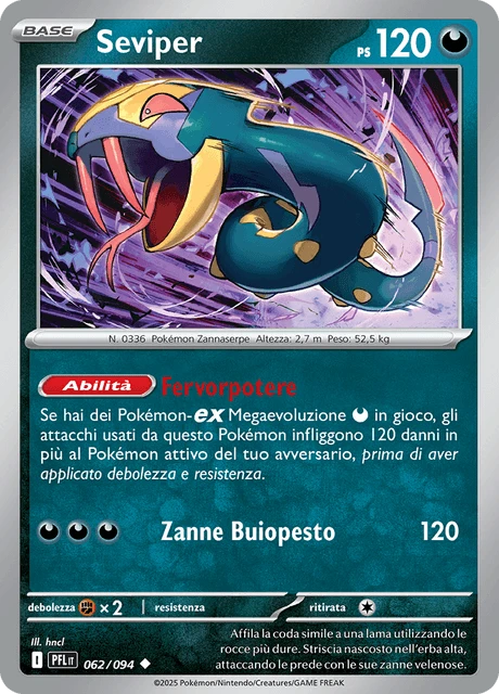 Seviper – Reverse Holo