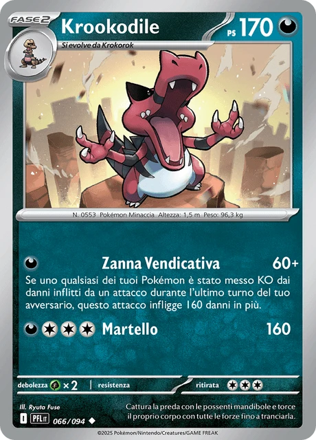 Krookodile – Reverse Holo