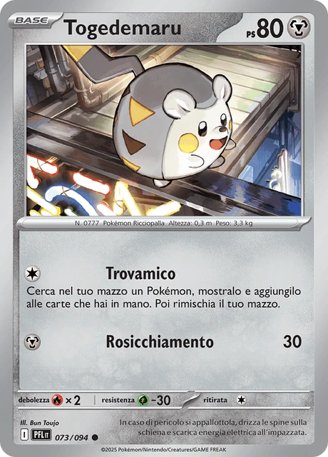 Togedemaru – Reverse Holo