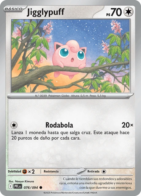 Jigglypuff – Reverse Holo