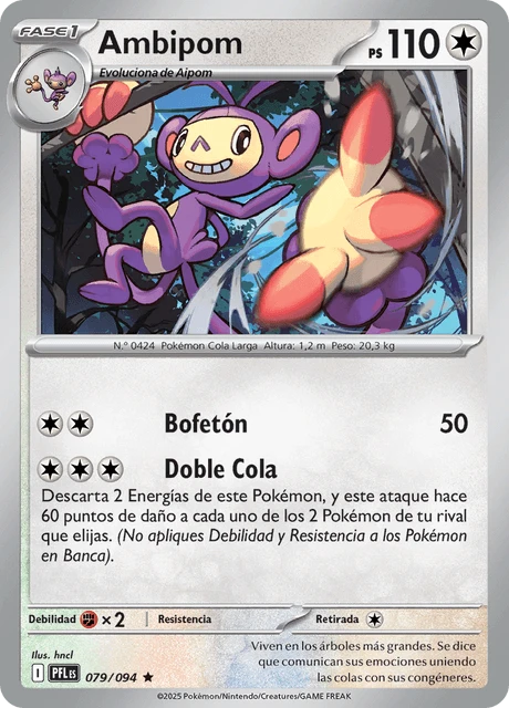 Ambipom – Reverse Holo