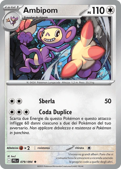 Ambipom – Reverse Holo