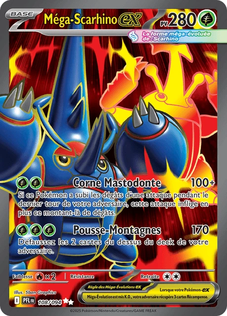 Méga-Scarhino-ex – Holo