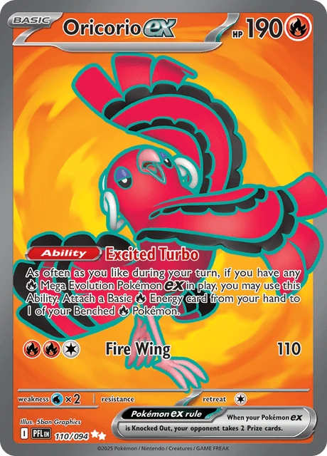 Oricorio ex – Holo