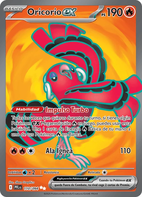 Oricorio ex – Holo