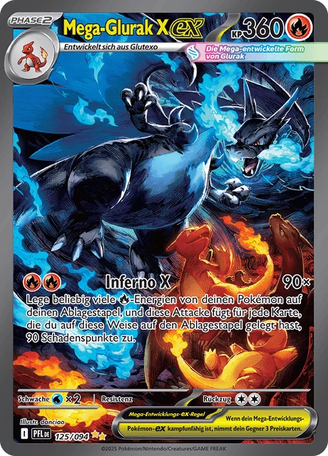 Mega-Glurak X-ex – Holo