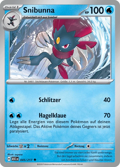 Snibunna – Reverse Holo · Energy Symbol