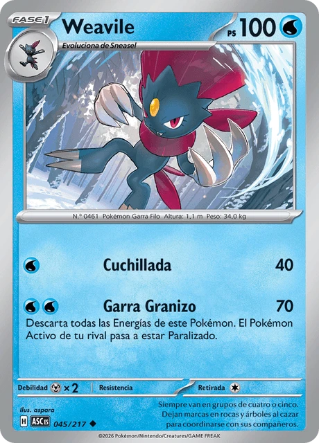 Weavile – Normal